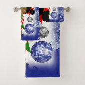 Weihnachtsbadehandtuch-Sets, Elf Badhandtuch Set (Insitu)