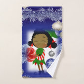 Weihnachtsbadehandtuch-Sets, Elf Badhandtuch Set (Handtuch)