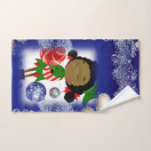 Weihnachtsbadehandtuch-Sets, Elf Badhandtuch Set (Handtuch)