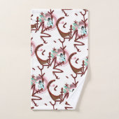 Weihnachtsbadehandtuch-Sets, Schneemann Badhandtuch Set (Handtuch)