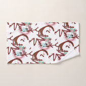 Weihnachtsbadehandtuch-Sets, Schneemann Badhandtuch Set (Handtuch)