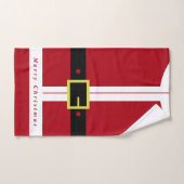 Weihnachtsbadehandtücher vom Weihnachtsmann Badhandtuch Set (Handtuch)