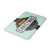 Weihnachtsbadematten Badematte (Schrägansicht)