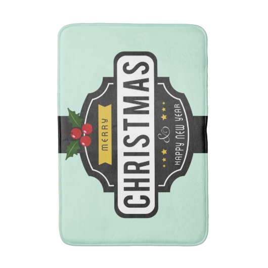 Weihnachtsbadematten Badematte (Vorderseite Vertikal)