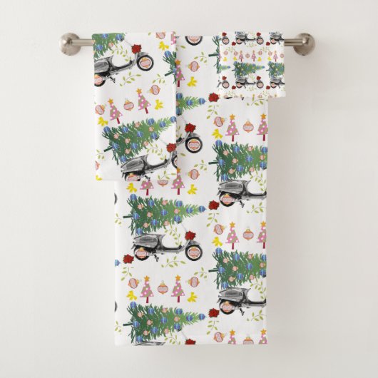 Weihnachtsbäder Sets, Badhandtuch Set (Insitu)