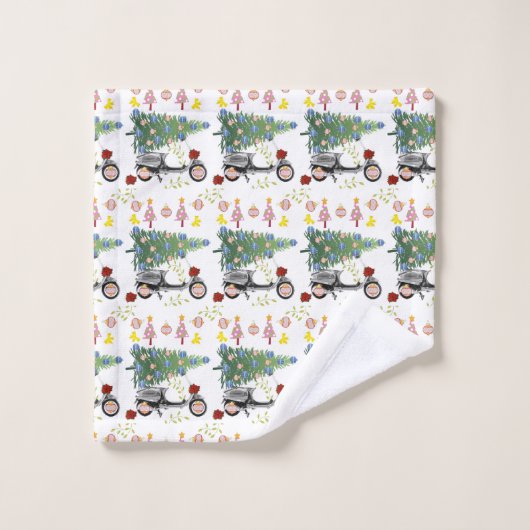 Weihnachtsbäder Sets, Badhandtuch Set (Waschlappen)