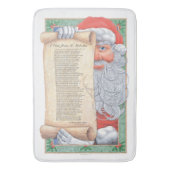 Weihnachtsbadezimmer Mat Badematte (Vorderseite Vertikal)