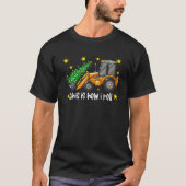 Weihnachtsbagger T-Shirt (Vorderseite)
