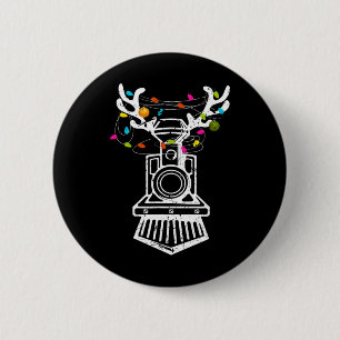 Weihnachtsbahn Rentier Weihnachtsbahn Button