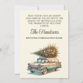 Weihnachtsbahnhof Einladung