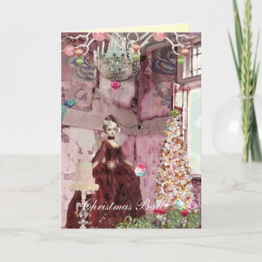 Weihnachtsbaleinladung Einladung (Vorderseite)