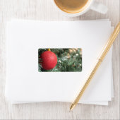 Weihnachtsball Adressaufkleber (Insitu)