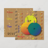 Weihnachtsball Einladung (Vorne/Hinten)