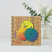 Weihnachtsball Einladung (Stehend Vorderseite)