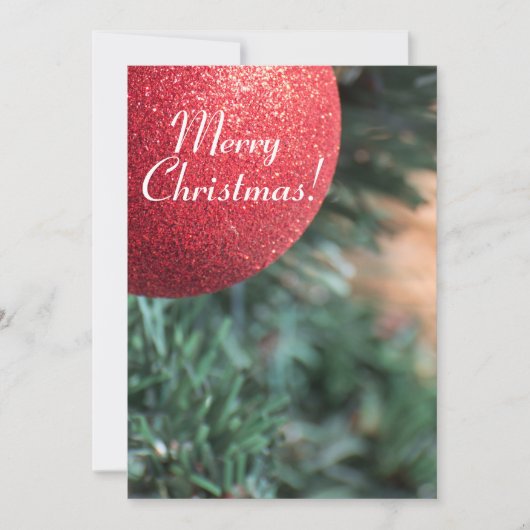 Weihnachtsball Einladung (Vorderseite)