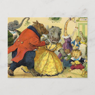 Weihnachtsball Feiertagspostkarte