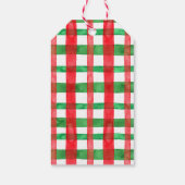 Weihnachtsball Frohe Weihnachten Geschenkanhänger (Rückseite)