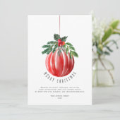 Weihnachtsball Frohe Weihnachten Non-Foto (Stehend Vorderseite)