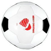 Weihnachtsball-Fußballball Fußball (Gedreht)
