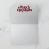 Weihnachtsball Karte (Innenseite)