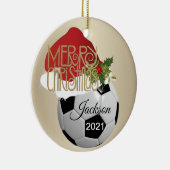 Weihnachtsball Keramik Ornament (Rechts)