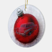 Weihnachtsball Keramik Ornament (Links)