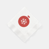 Weihnachtsball Napkin Serviette (Ecke)