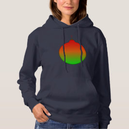 Weihnachtsball-Ornament Frauenhaus Hoodie