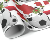 Weihnachtsball | Personalisieren Geschenkpapier (Rolleneckpunkt)