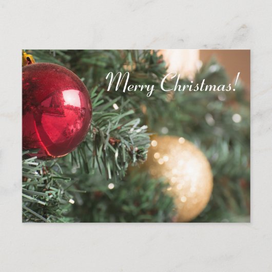 Weihnachtsball Postkarte (Vorderseite)