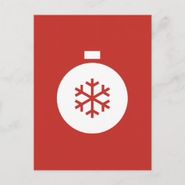 Weihnachtsball Postkarte