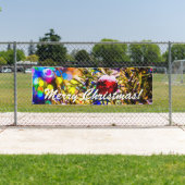 Weihnachtsball Rot Banner (Insitu)