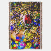 Weihnachtsball Rot Decke (Vorderseite Vertikal)