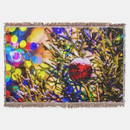 Weihnachtsball Rot Decke (Vorderseite)