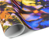 Weihnachtsball Rot Geschenkpapier (Rolleneckpunkt)