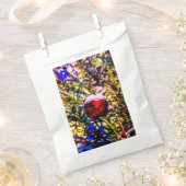 Weihnachtsball Rot Geschenktütchen (Ausgeschnitten)