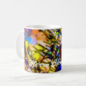 Weihnachtsball Rot Kaffeetasse (Vorderseite Links)