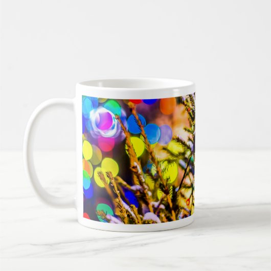 Weihnachtsball Rot Kaffeetasse (Links)