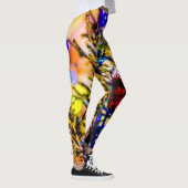 Weihnachtsball Rot Leggings (Rechts)