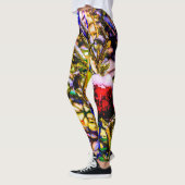 Weihnachtsball Rot Leggings (Links)