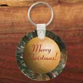 Weihnachtsball Schlüsselanhänger (Vorderseite)
