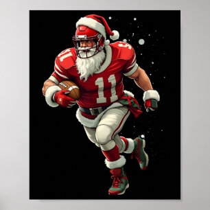 Weihnachtsball-Spieler für Männer Poster