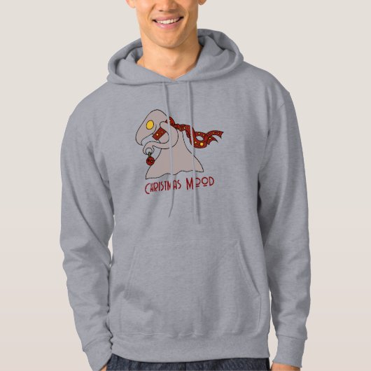 Weihnachtsball süßes Monster Hoodie (Vorderseite)