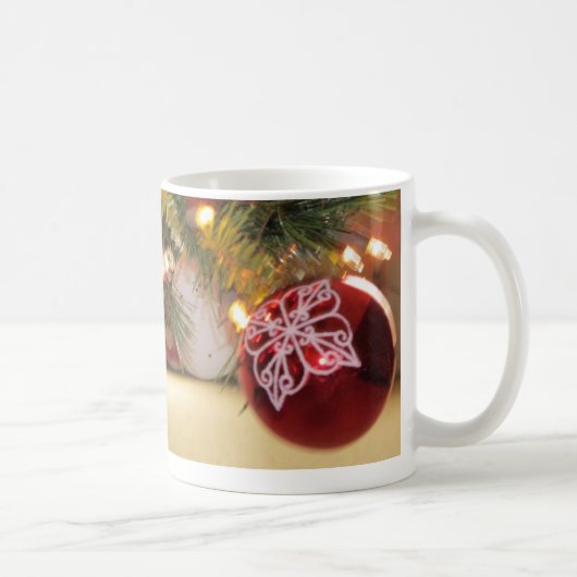 Weihnachtsball-Tasse Kaffeetasse (Rechts)