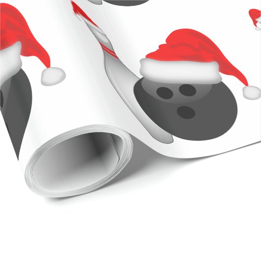 Weihnachtsball und Button Geschenkpapier (Rolleneckpunkt)