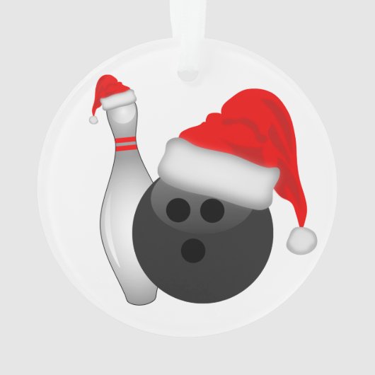 Weihnachtsball und Button Ornament (Rückseite)