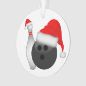 Weihnachtsball und Button Ornament (Vorderseite)