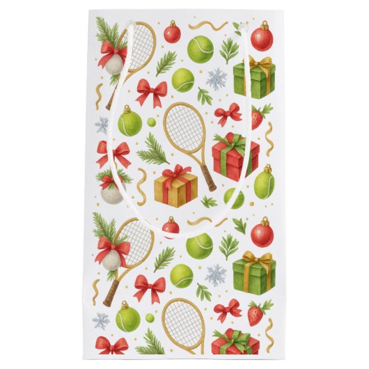 Weihnachtsball und Schlägergeschenke für das Party Kleine Geschenktüte (Vorderseite)