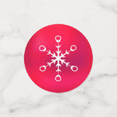 Weihnachtsball, Vogel und niedliche Elf Konfetti (Klein Vorderseite)