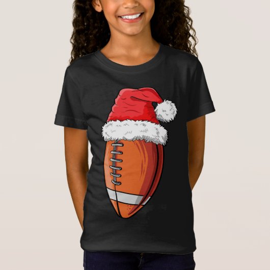 Weihnachtsball Weihnachtsmannmütze Funny Sports Xm T-Shirt (Vorderseite)